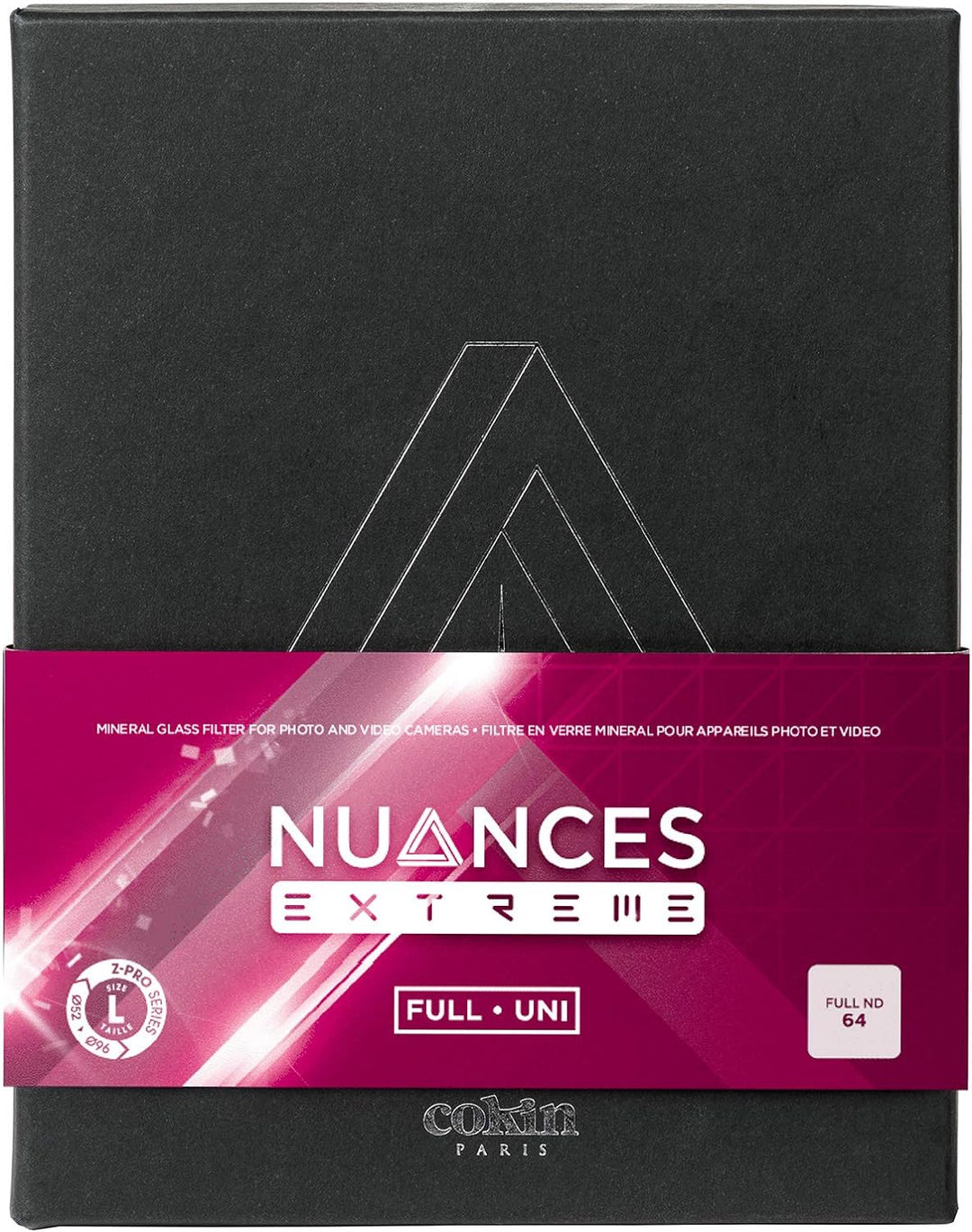 COKIN NUANCES Extreme Neutralgrau ND64-6 f-Stops - widerstandsfähiges Mineralglas - L (Z-pro Serie)