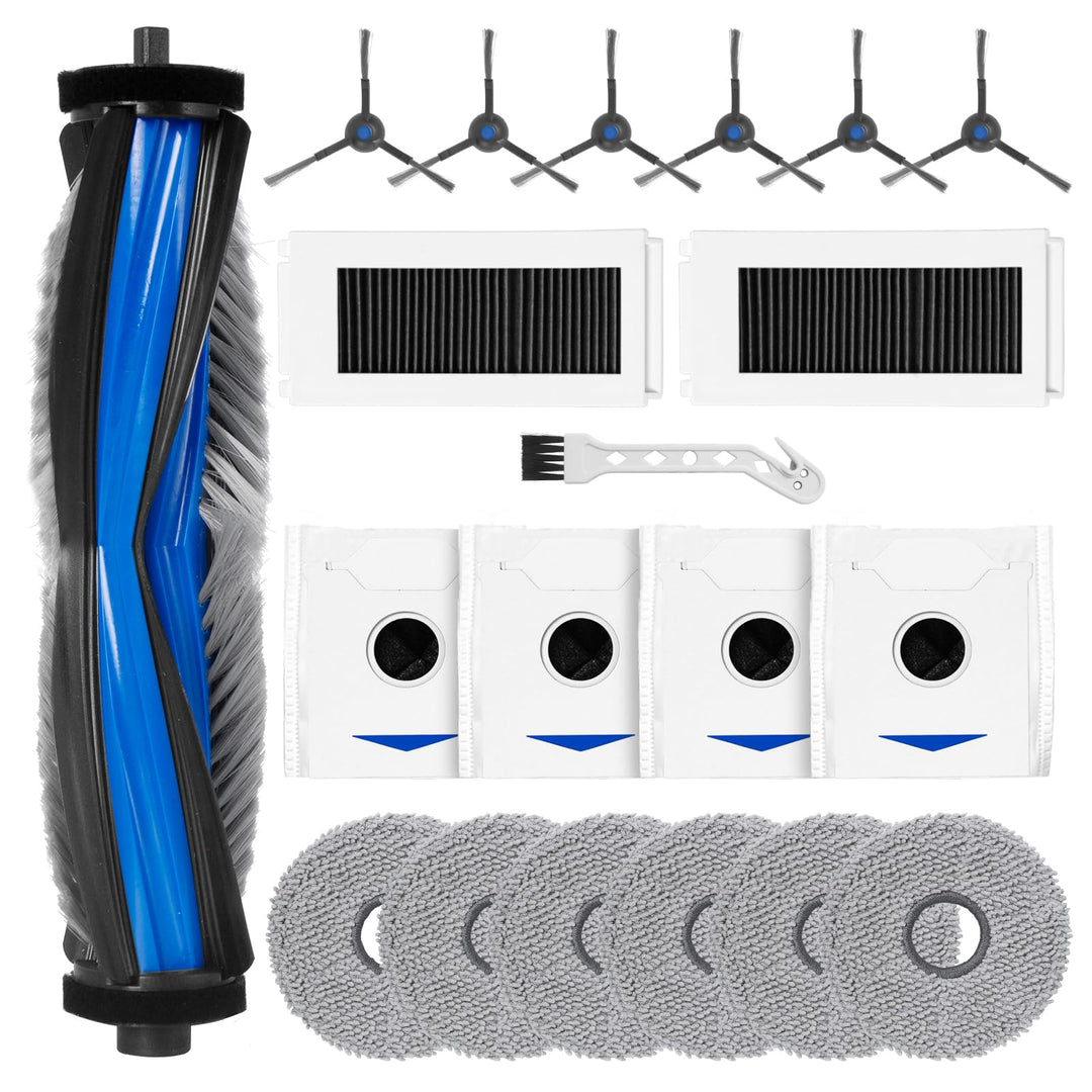 Fixbetter Zubehörset für Ecovacs Deebot N30 PRO OMNI / N30 PRO / N30 OMNI Roboterstaubsauger, 1 Roll