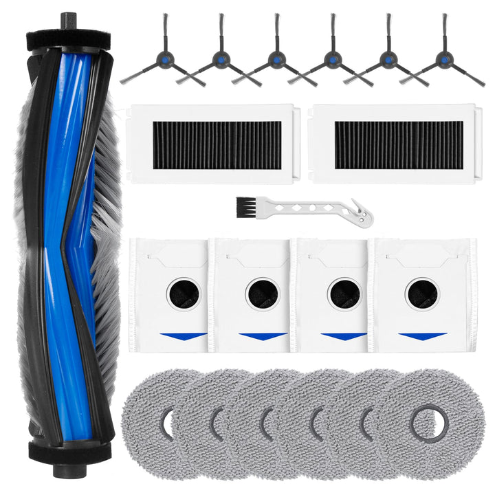 Fixbetter Zubehörset für Ecovacs Deebot N30 PRO OMNI / N30 PRO / N30 OMNI Roboterstaubsauger, 1 Roll
