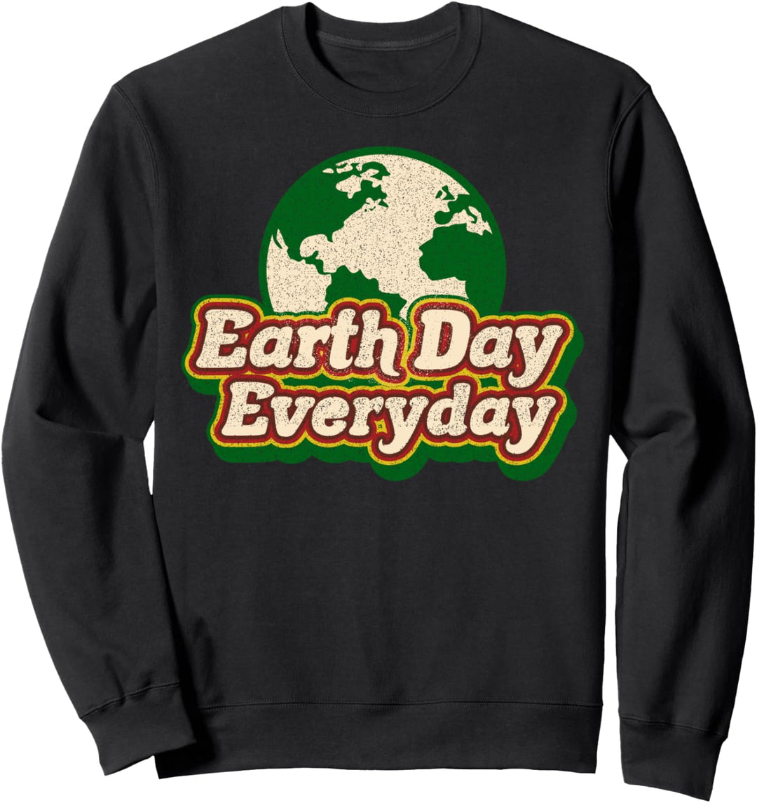 Earth Day Everyday 51. Jahrestag Cute Planet Teacher Sweatshirt