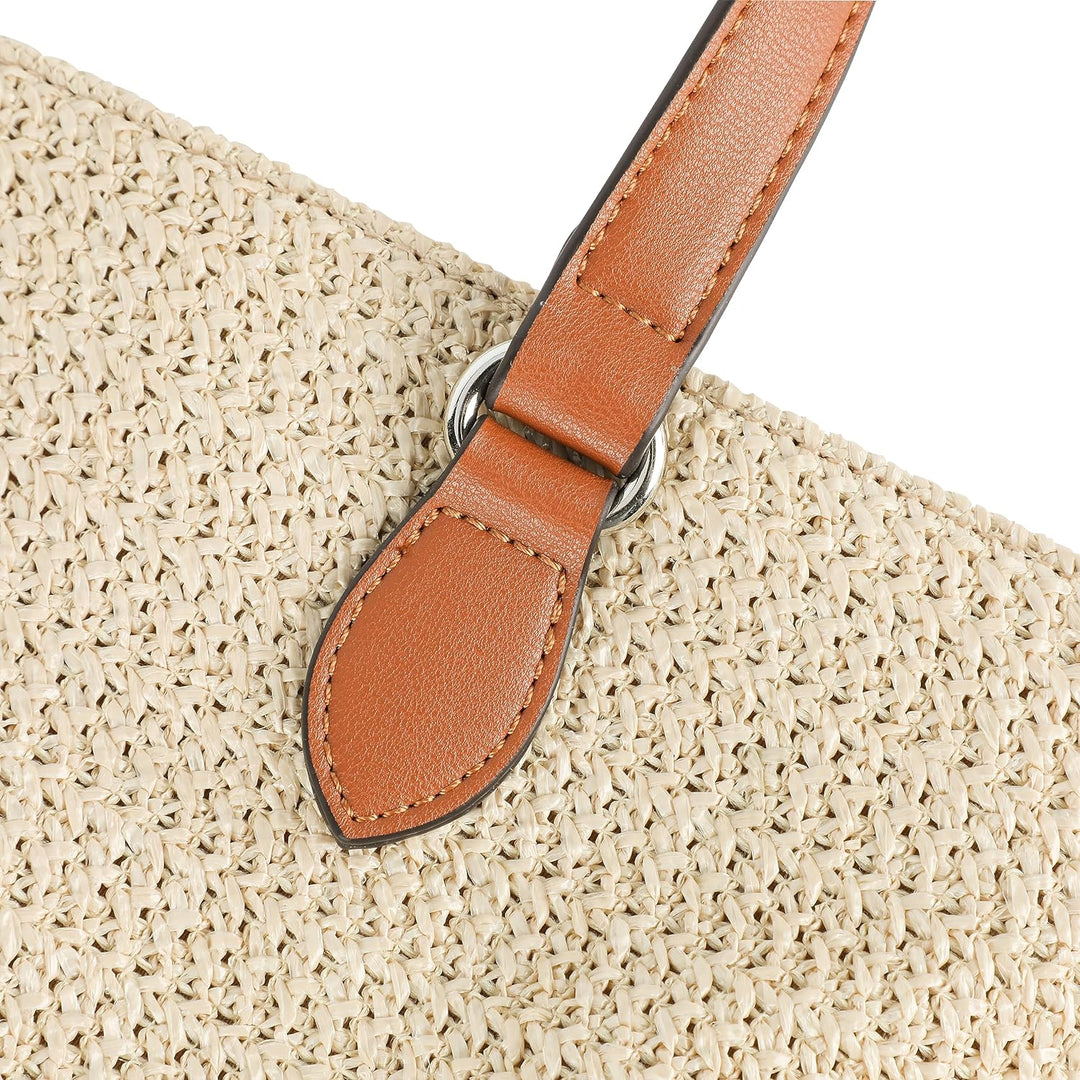 Gerry Weber - beach fun handbag mhz Nude 28,00x26,00x12,00 cm Farbe:nude / Material:polyester,straw,