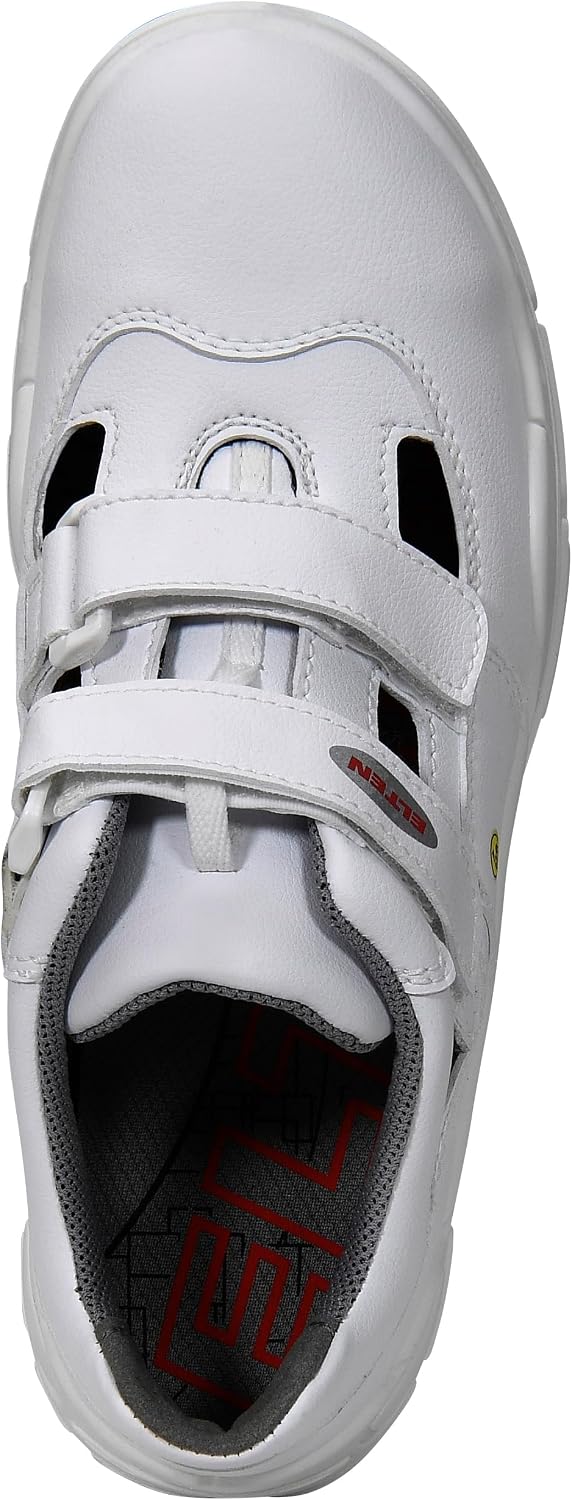 Elten Sicherheitssandale "White Easy Low" ESD S1, Grösse 40, 72015 40 EU, 40 EU