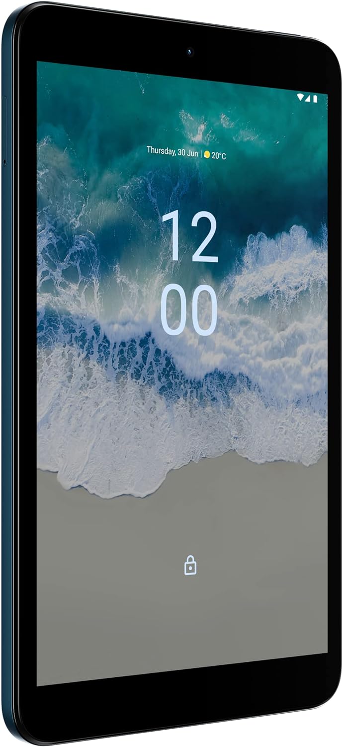 Nokia - T10 Wi-Fi Tablet, Android 12, 8 Zoll Display, 60 Hz, 3 GB RAM/32 GB ROM, Akku mit 5250 mAh,