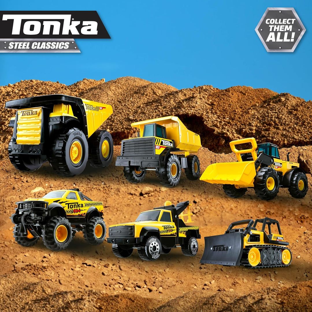 Steel Classics Bulldozer, Tonka, Bulldozer-Spielzeug für Kinder, Konstruktionsspielzeug für kreative