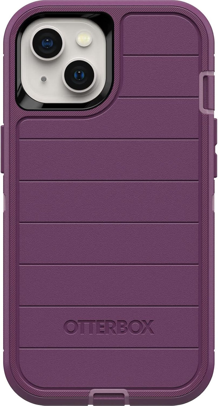 OtterBox Defender Series Schutzhülle für iPhone 13 (Screenless Edition), Violett Happy Purple, Happy