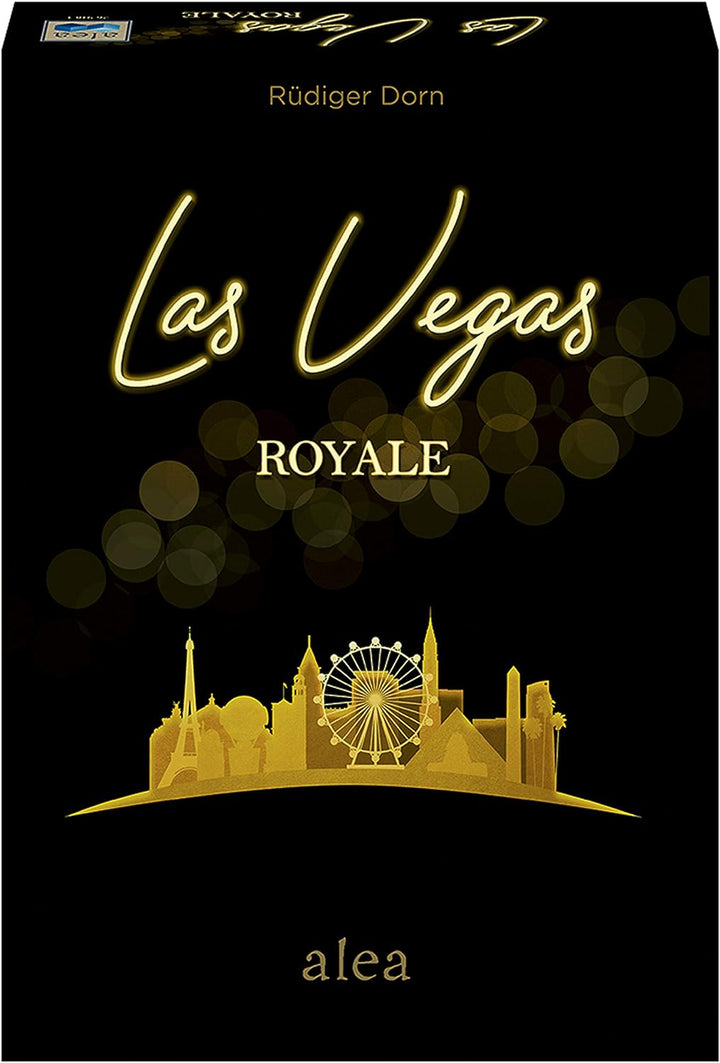 Ravensburger 26918 - Las Vegas Royale, Strategiespiel für 2-5 Spieler, Alea Spiele, Würfelspiel ab 1