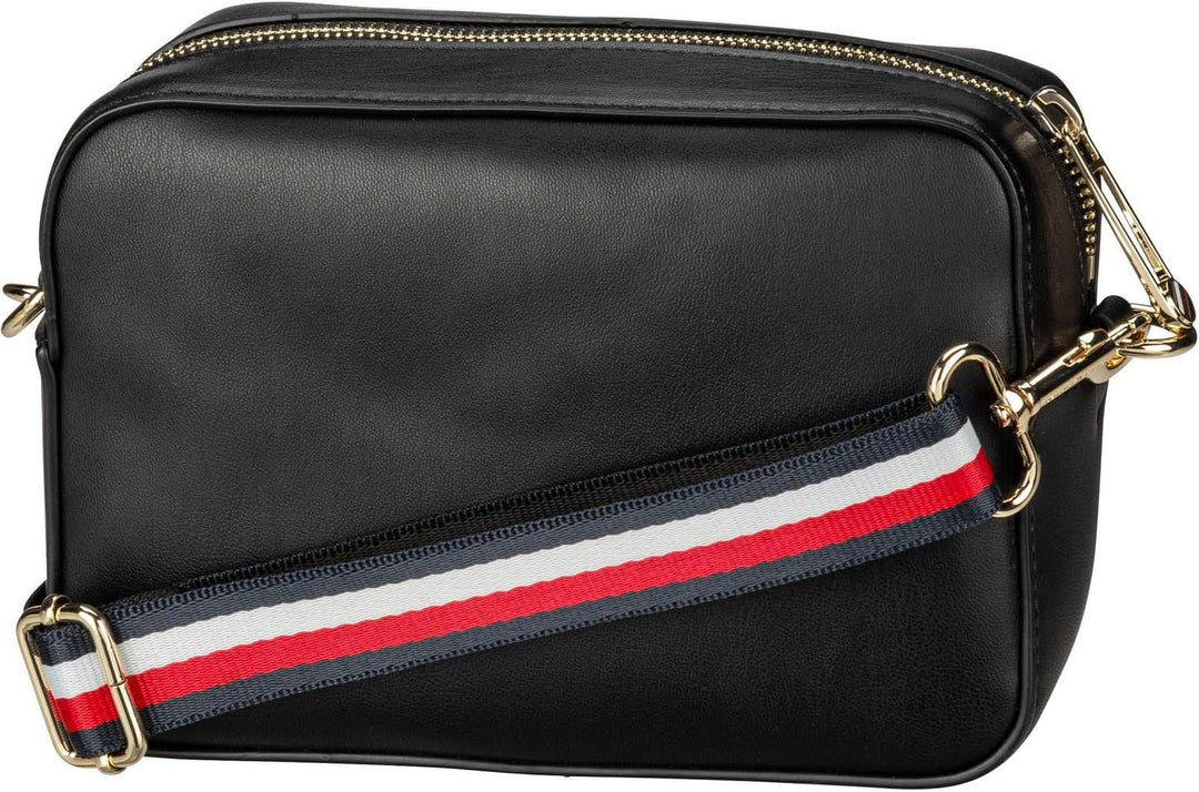 Tommy Hilfiger Damen Iconic Tommy Kameratasche Corp Crossovers Schwarz, Schwarz