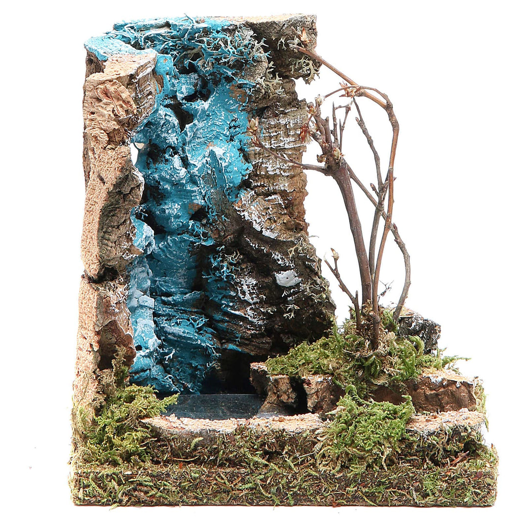 Holyart Wasserfall mit Fluss-Stück 13x12x10cm