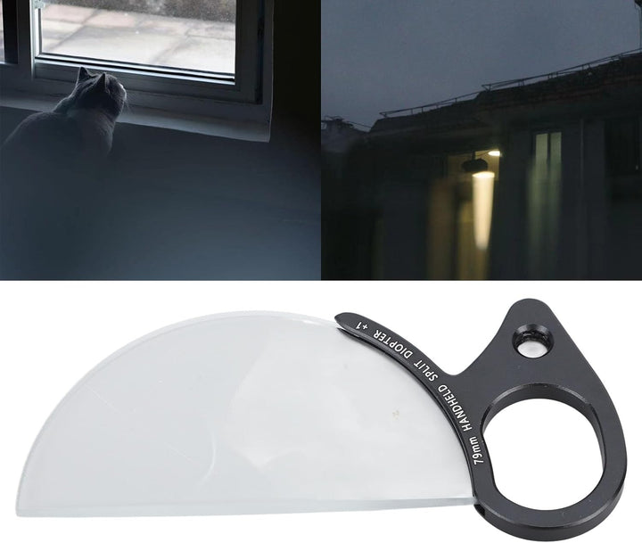 Handheld-Split-Dioptrien-Filter 79 Mm, +1 Dioptrien-Unschärfe-Kamerafilter für Sanfte, Verträumte Ef