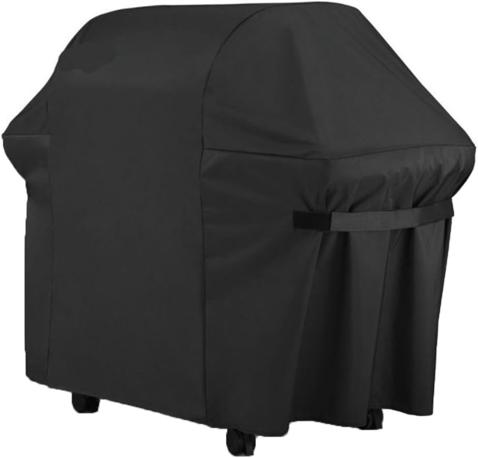 HONGCI Grill Abdeckhaube, 600D Oxford-Gewebe Grillabdeckung Wasserdicht BBQ Cover Schutzhuelle Haube