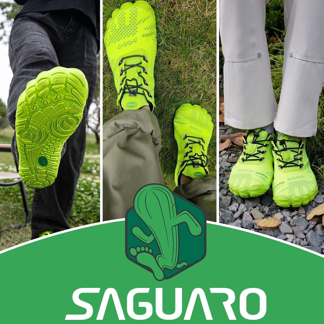 SAGUARO Unisex Minimalistische Barfussschuhe Traillaufschuhe Atmungsaktiv Schnell Trocknend Badeschu