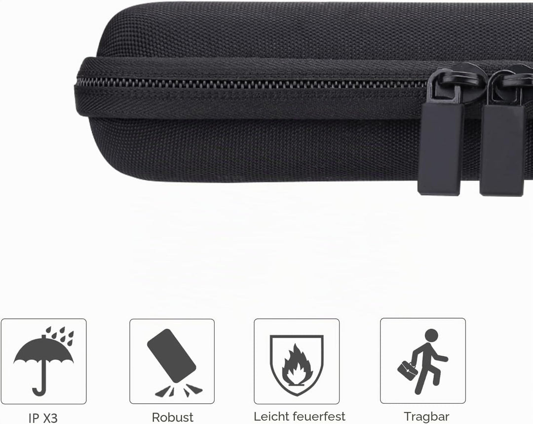 co2CREA Hart Tasche für Logitech MK470 Slim Combo Kabelloses Tastatur Maus Set Case Etui Tragetasche
