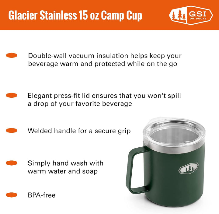CMP CUP MOUNTAIN VIEW GLACER 15 OZ einheitsgrösse Grün, einheitsgröße Grün