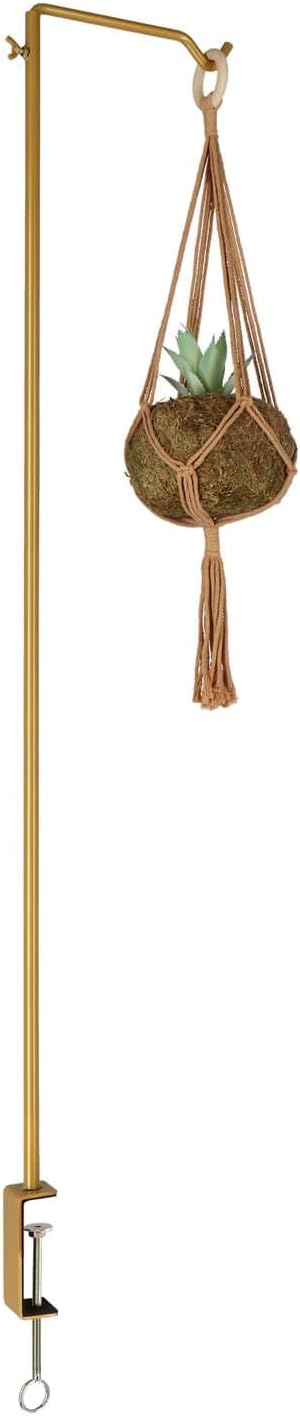 Esschert Design Tisch Deko Tischhaken Haken Klemme Gestell Deko Metall gold