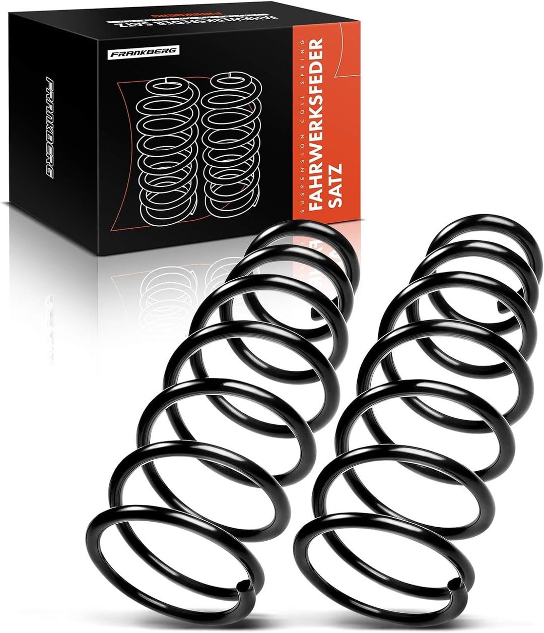 Frankberg 2x Federn Fahrwerksfeder Hinterachse Kompatibel mit RX-8 FE SE 1.3L 2003-2012 Replace# FE0