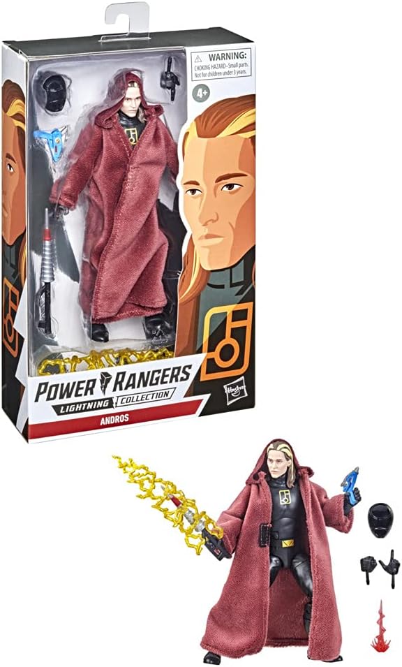 Power Rangers Lightning Collection In Space 15 cm grosse Andros Premium Figur zum Sammeln, von der S