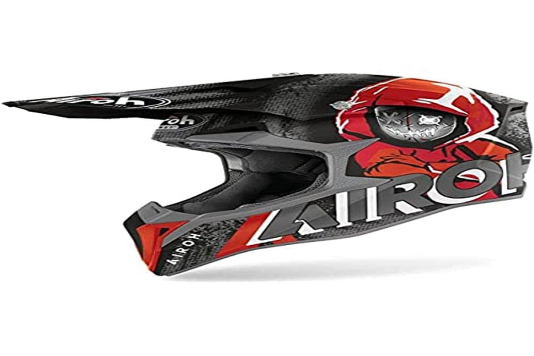 Airoh Helmet Wraap Alien Red Matt, Rot