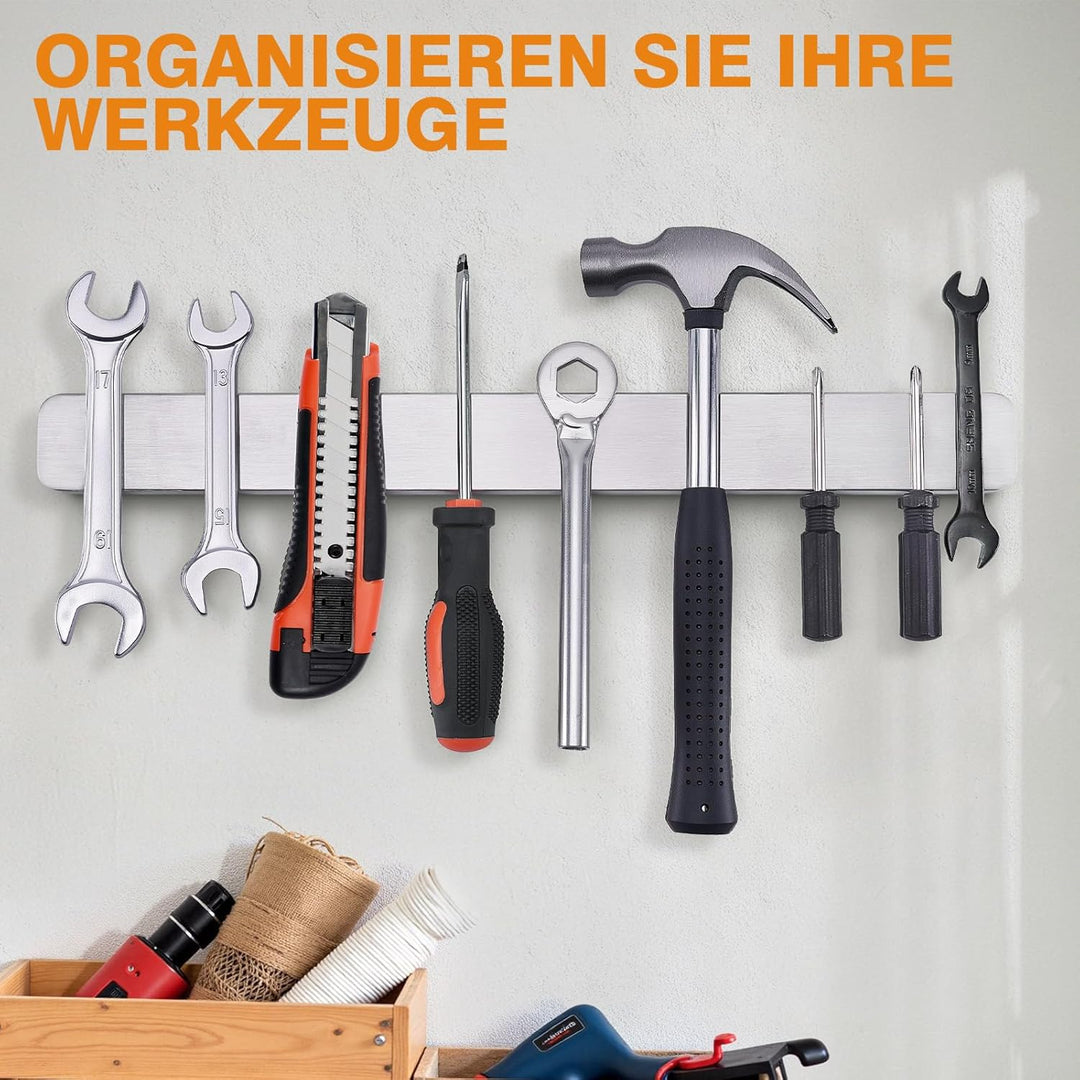 ENOKING 39.6cm Magnetleiste Messer, Edelstahl Messerhalter Magnetisch, Messerleiste Magnetisch mit E