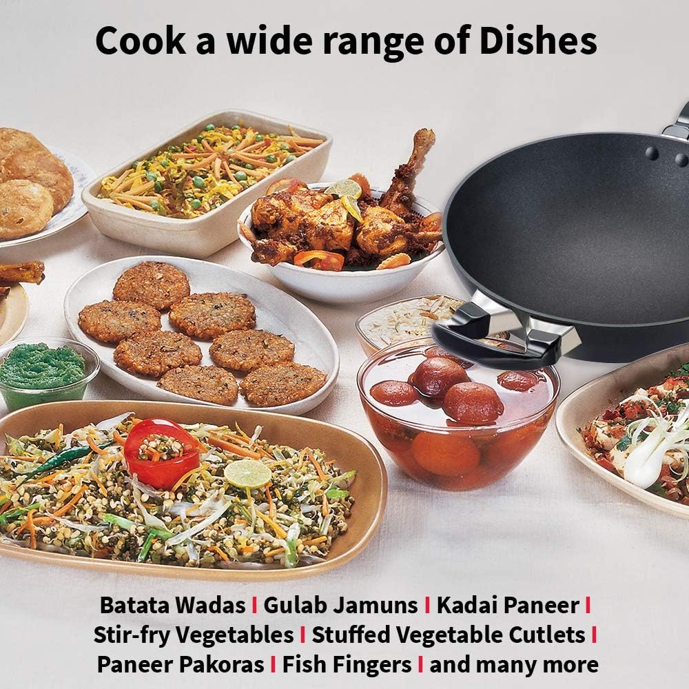 Futura Non-Stick Deep-Fry Pan (Kadhai) 1.5 LITRE