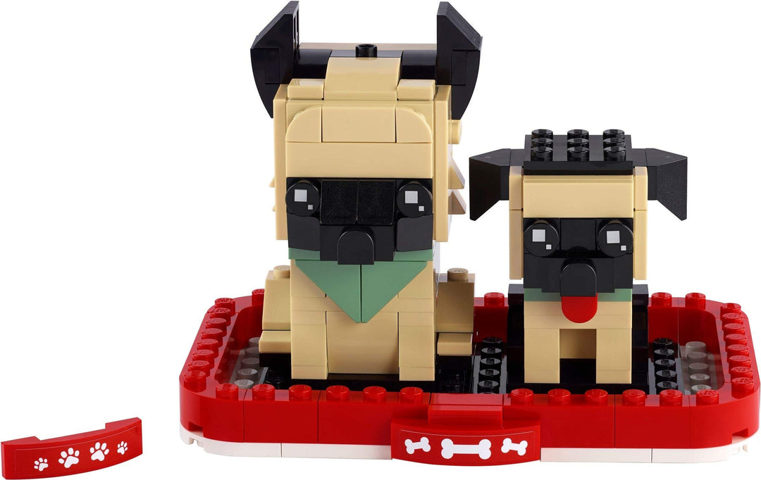 LEGO 40440 Brickheadz German Shepherd Deutscher Schäferhund 40440, Deutscher Schäferhund 40440