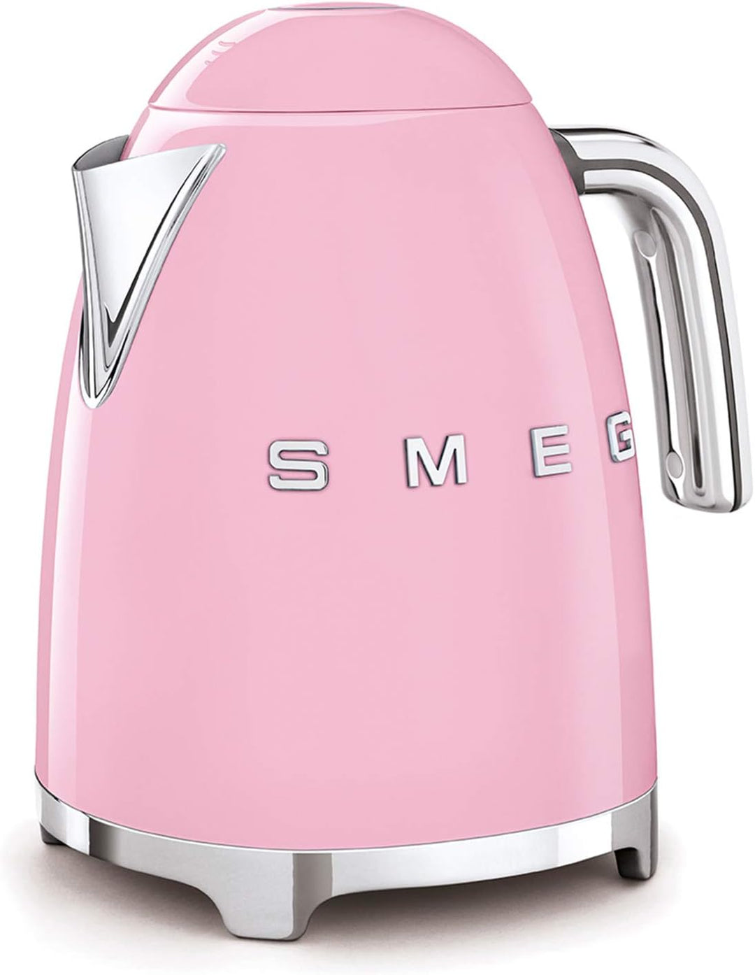 Smeg, KLF03PKEU 1.7L Wasserkocher, Soft-Opening-Kannenverschluss, Herausnehmbarer Anti-Kalkfilter au