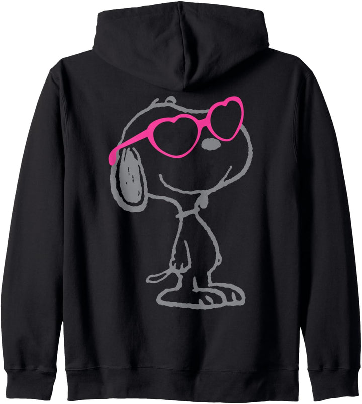 Peanuts Snoopy Heart Shades Kapuzenjacke