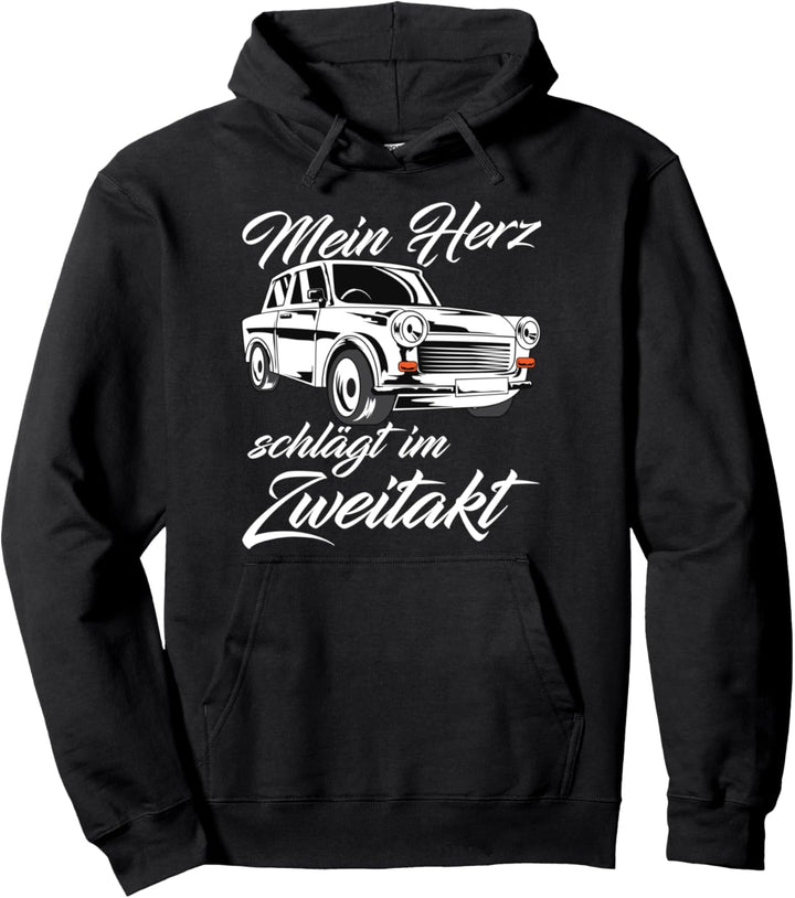 Trabant 601 Rennpappe Auto DDR Pullover Hoodie