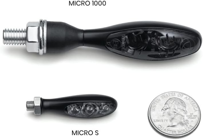 Kellermann 143.100 Micro 1000 DF, Dark schwarz