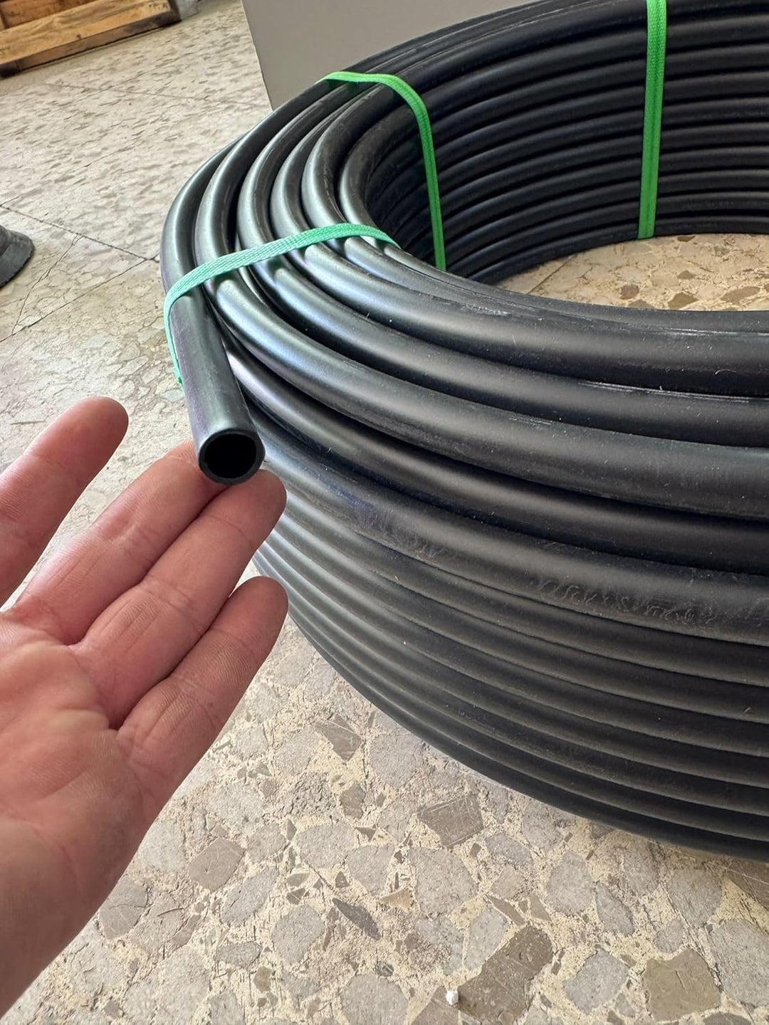 Suinga PE-LD Rohr 100 m x 16mm PN 4 (Solaranlage, Poolbeheizung) Verlegerohr Wasserleitung Versorgun