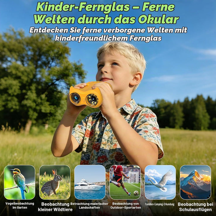 Mikroskop für Kinder, 1000X Tragbares Handmikroskop mit 2.4&