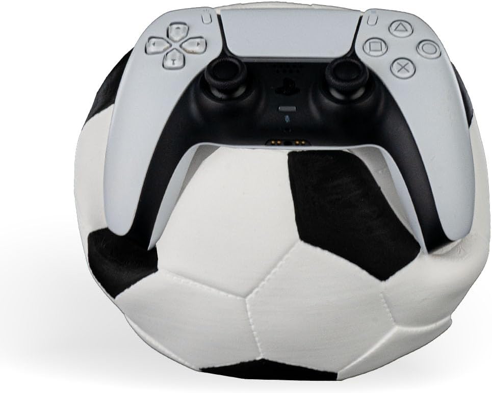 Controller-Halter Fussball – 3D-Gedruckter Standfuss für PlayStation & Xbox | Gamepad Ständer | Deko