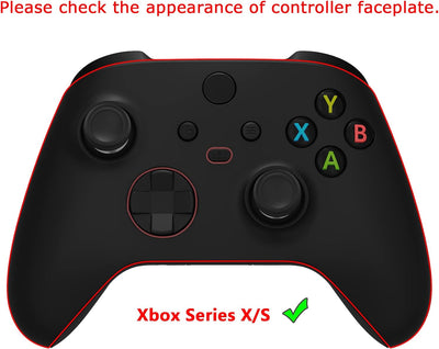 eXtremeRate Front Gehäuse Case für Xbox Series X&S Controller, Vorderseite Hülle faceplate Cover Ski