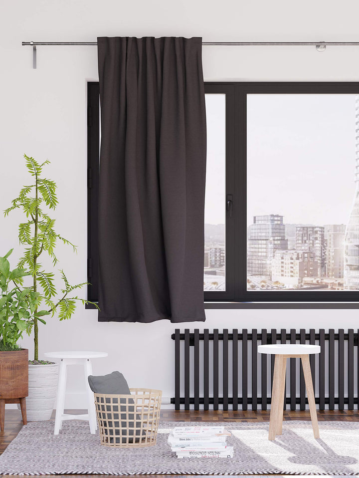 Homing blickdichter Verdunklungsvorhang Uni GardineVorhang Wohnzimmer Schlafzimmer Kinderzimmer Deko