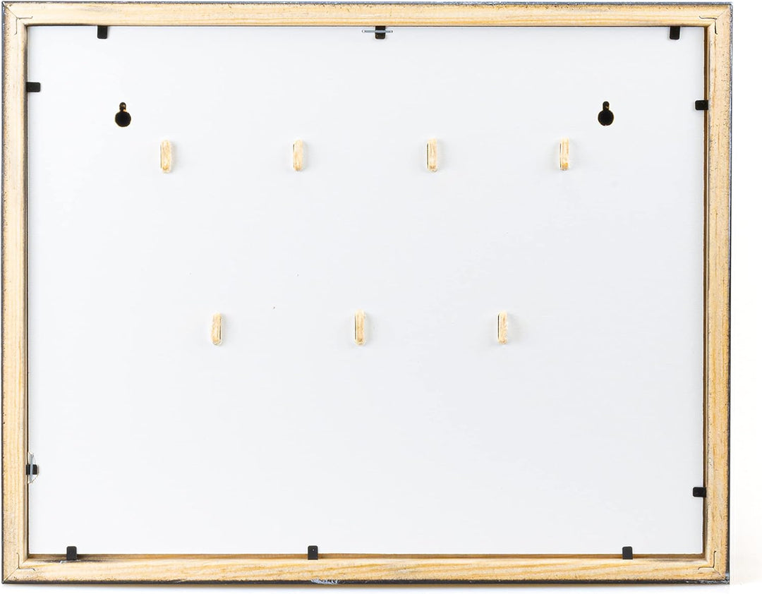 Schlüsselkasten aus Holz Hängeschrank mit Schlüsselbrett Wandorganizer für Schlüsselaufbewahrung Sch