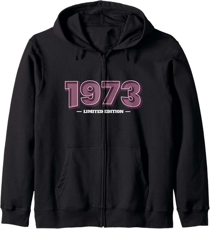 51. Geburtstag Mann Frau 51 Jahre 1973 Deko Lustig Geschenk Kapuzenjacke