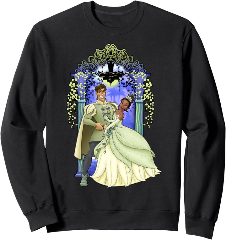 Disney Princess And The Frog Tiana Naveen Arch Sweatshirt