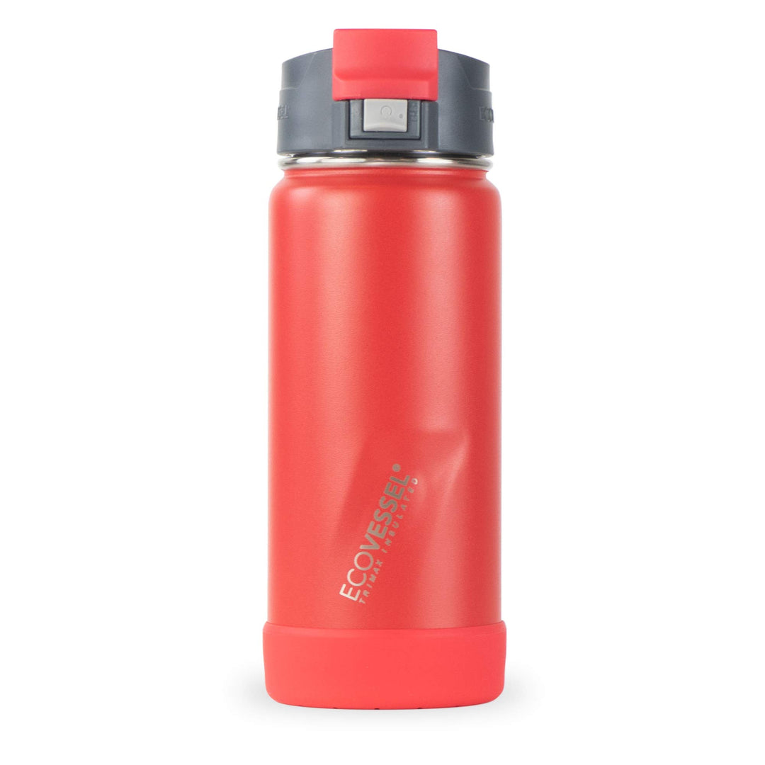 Eco Vessel Unisex-Adult Perk Trinkflasche 473 ml Jazz Red, 473 ml Jazz Red