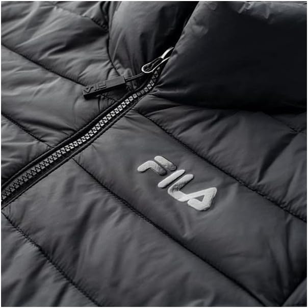 FILA Damen Alia Lightweight Jacke, Schwarz