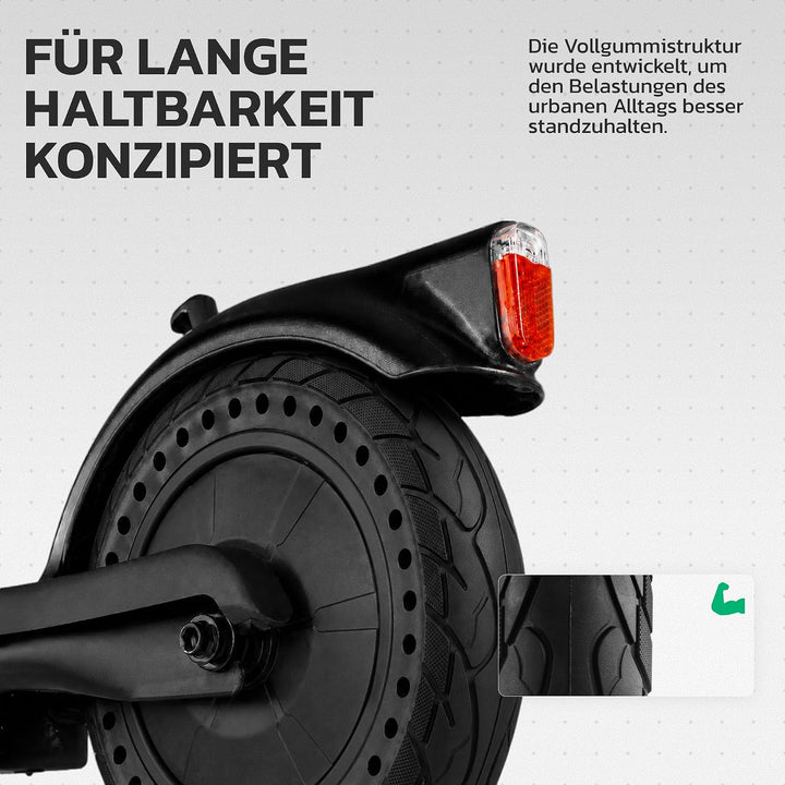 MOOVMOOV Vollgummireifen 10x2.125 - Für Elektroroller Pure Air, SoFlow S06, Vivobike S2 & S3 Max, et