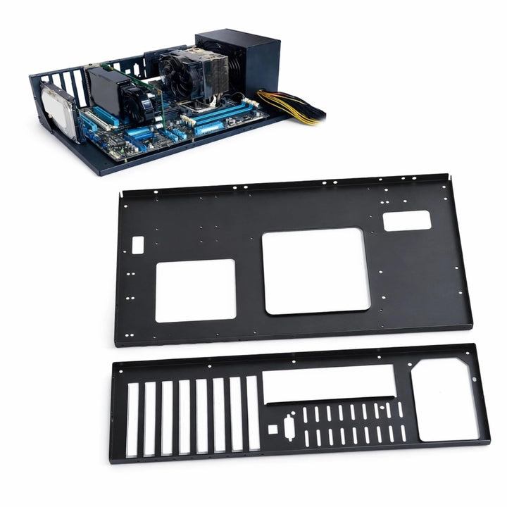 DIY-Gaming-Computergehäuse, Offenes Gehäusegehäuse für ATX/M-ATX/ITX-Motherboards, Weitgehend Wärmea