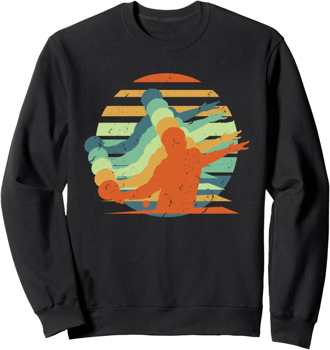 Tischtennis, Ping-Pong, Herren, Damen, Kinder, Retro, Vintage Sweatshirt