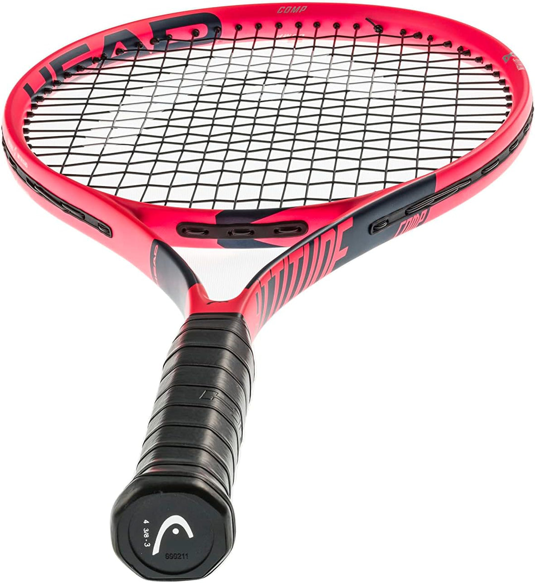 HEAD Unisex – Erwachsene Mx Attitude Comp Tennis Racquet Griffstärke 3 Hellrot, Griffstärke 3 Hellro