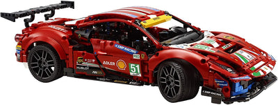 LEGO 42125 Technic Ferrari 488 GTE “AF Corse #51” Supersportwagen, Exklusives Sammlermodell, Modellb