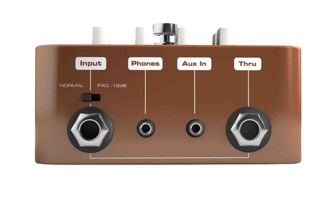 Palmer POCKET AMP ACOUSTIC - Portabler Preamp für Akustische Saiteninstrumente Akustik, Akustik