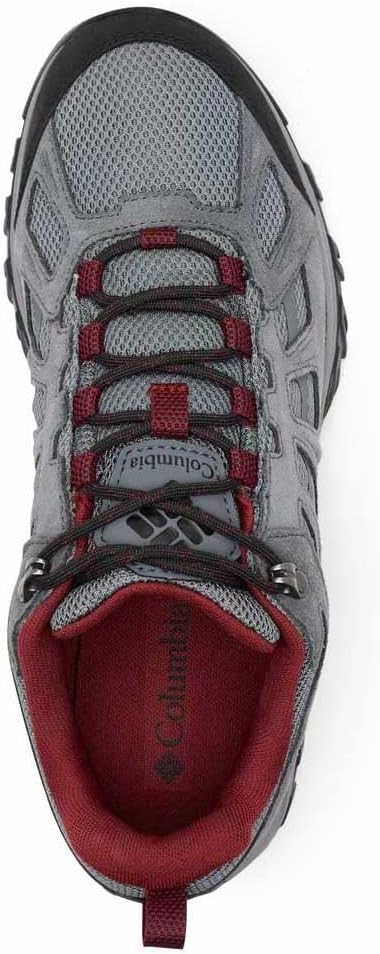 Columbia Redmond III WP wasserdichte Wanderschuhe für Herren 40 EU Grau, 40 EU Grau