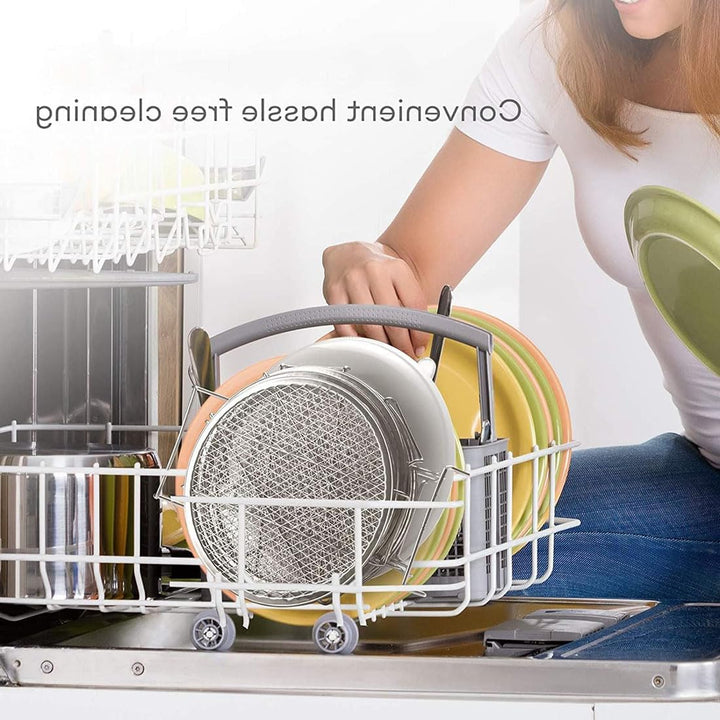 Dehydrator Rack Edelstahl Ständer Zubehör, Kompatibel mit Instant Pot, 5 stapelbare Schichten, Silbe