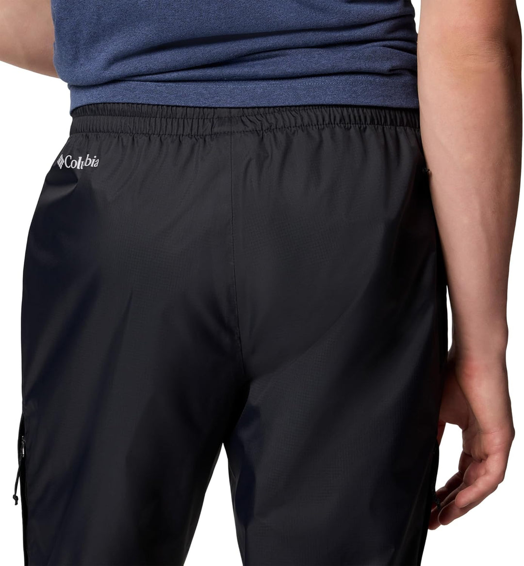 Columbia Herren wasserdichte Regenhose Pouring Adventure™ III Pant L Schwarz, L Schwarz