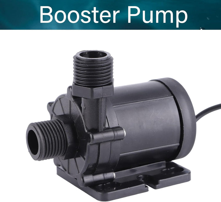 Focket Automatische Druckerhöhungspumpe, 30W 12V Druckpumpe für Heizung, 700L/H Umwälzpumpe für Fisc