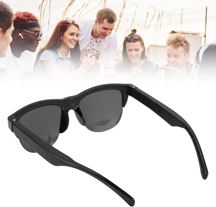 Topiky Übersetzer Smart Glasses, TR90 PC UV400 Drahtloses -Übersetzungsgerät mit Offener Richtung un