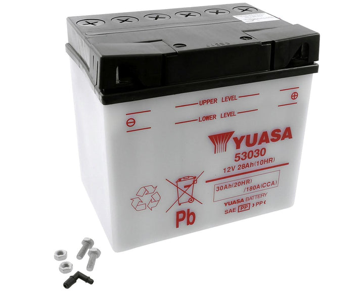 YUASA BATTERIE 53030 offen ohne Saeure